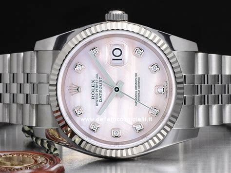 rolex madreperla rosa